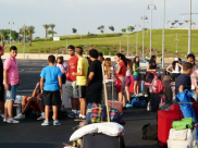 بالصور: إنطلاق طلائع كشافة النادي الأرثوذكسي للمخيم الكشفي لعام 2013 